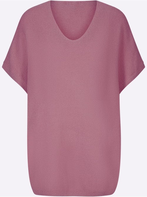 Débardeur Long Mailles à L'envers Tendance - Taille Standard - helline - Kiabi