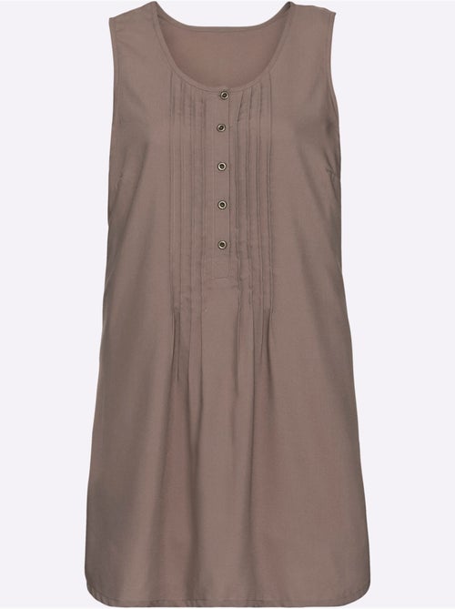 Débardeur Long Qualité Douce Et Fluide - Taille Standard - Moda Vilona - Kiabi Débardeur Long Qualité Douce Et Fluide - Taille Standard - Moda Vilona - Kiabi