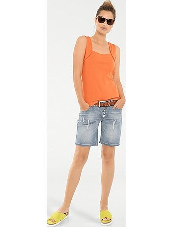 Débardeur Look Basique Tendance Facile à Associer - Taille Standard - helline