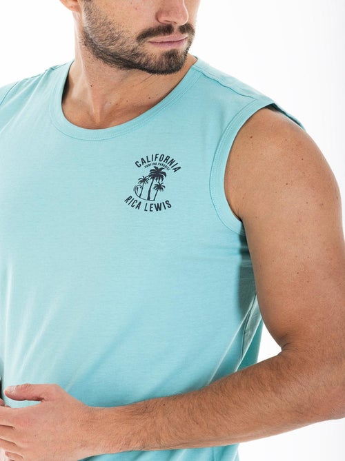 Débardeur look surfwear CRUZ 'Rica Lewis' - Kiabi