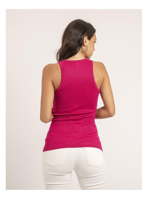 Débardeur maille côtelée irisée FIANA - Kiabi