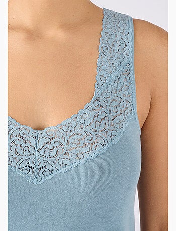 Débardeur maille pur coton peigné - Damart
