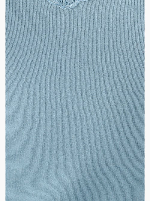 Débardeur maille pur coton peigné - Damart - Kiabi