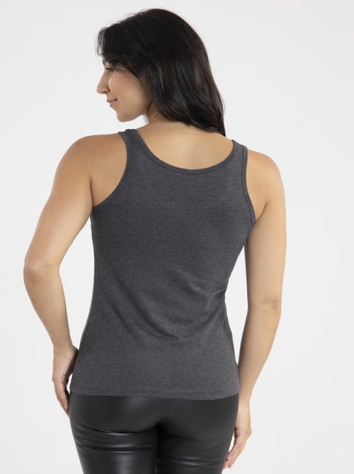 Débardeur Manon  Foncé  Avec Col Rond | Gerard Pasquier - Kiabi