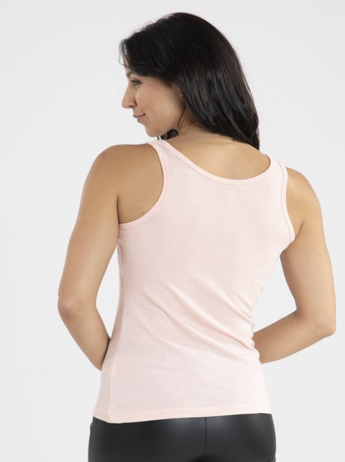 Débardeur Manon Rose  Avec Col Rond | Gerard Pasquier - Kiabi