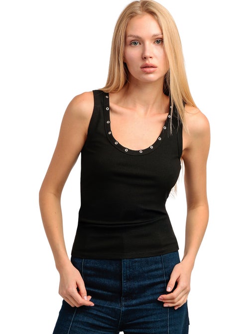 Débardeur Metallic Holes - Kiabi