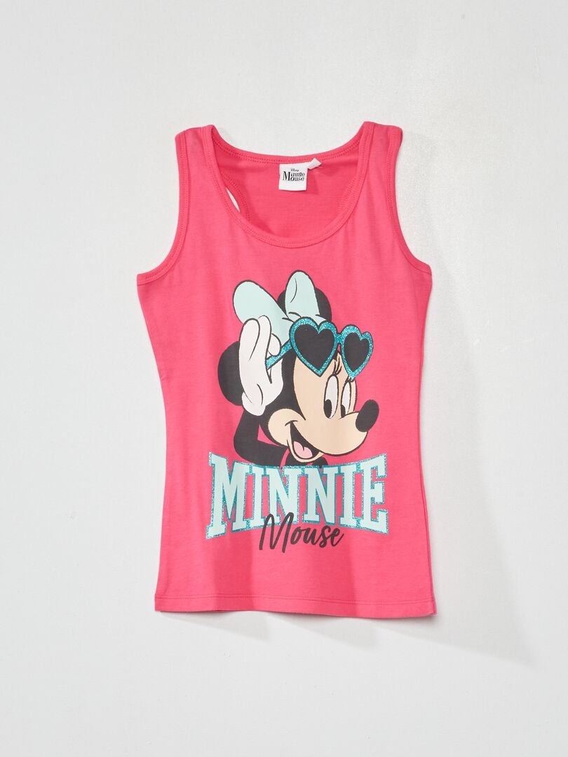 Débardeur 'Minnie' 'Disney' fuchsia - Kiabi