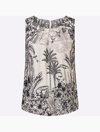 Débardeur Motif Imprimé Exclusif - Taille Standard - helline
