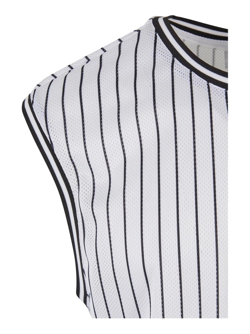 Débardeur motif/style rayé - urban classics Blanc Noir - Kiabi