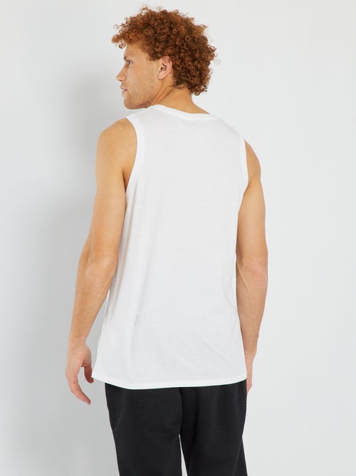 Débardeur nuit en jersey uni - Kiabi