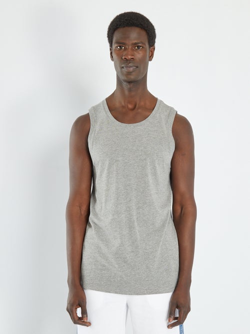 Débardeur nuit en jersey uni - Kiabi