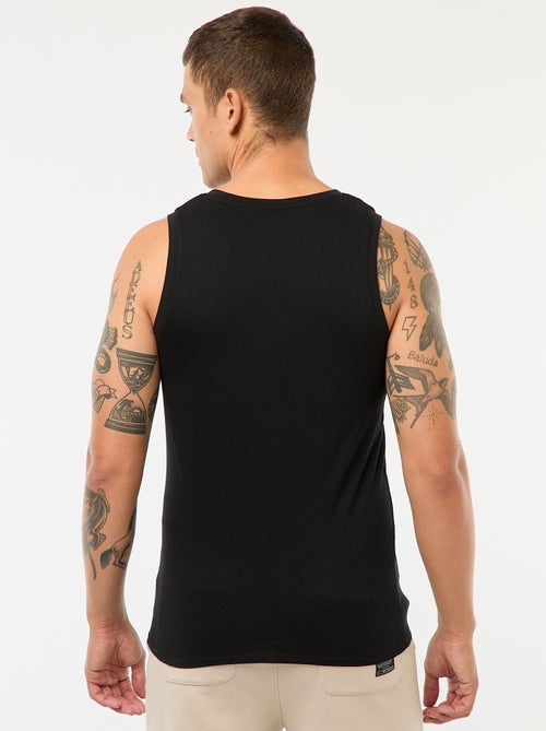 Débardeur nuit en jersey uni - Kiabi