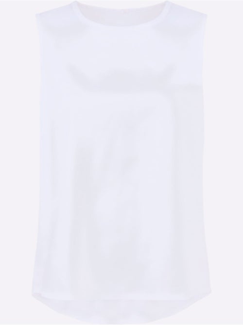 Débardeur Partie Plissée Au Dos, Largeur Affinante - Taille Standard - helline - Kiabi