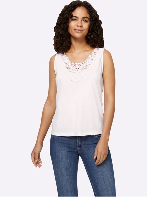 Débardeur Pur Coton - Taille Standard - Helline - Kiabi