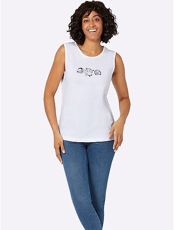Débardeur Pur Coton - Taille Standard - Witt