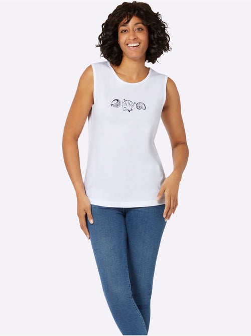 Débardeur Pur Coton - Taille Standard - Witt - Kiabi