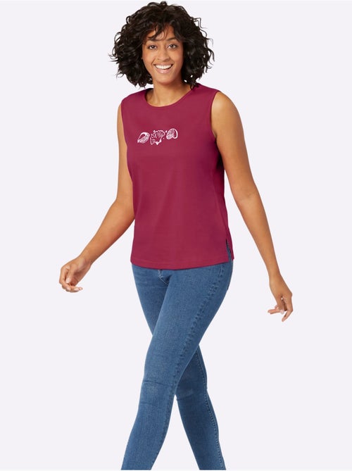 Débardeur Pur Coton - Taille Standard - Witt - Kiabi Débardeur Pur Coton - Taille Standard - Witt - Kiabi