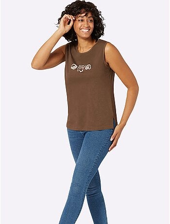 Débardeur Pur Coton - Taille Standard - Witt