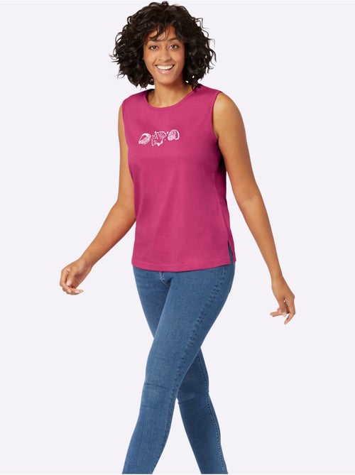 Débardeur Pur Coton - Taille Standard - Witt - Kiabi