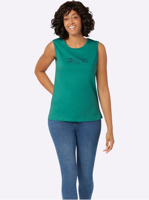 Débardeur Pur Coton - Taille Standard - Witt - Kiabi