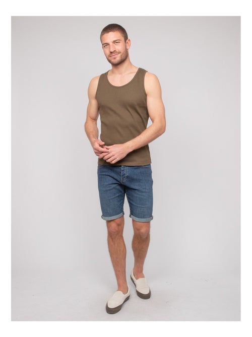 Débardeur pur coton organique WILFRIED III - Kiabi