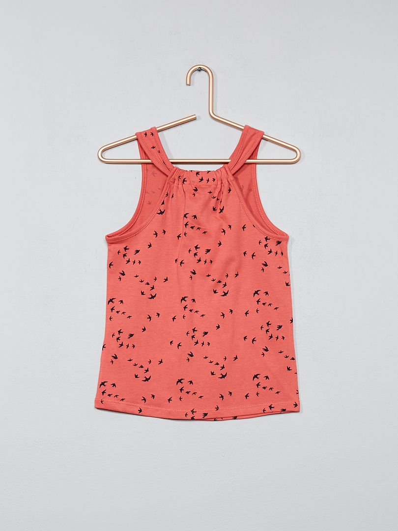 Débardeur Femme Lady M Motif Géométrique - Taille S - Style Boho Hippie Vintage