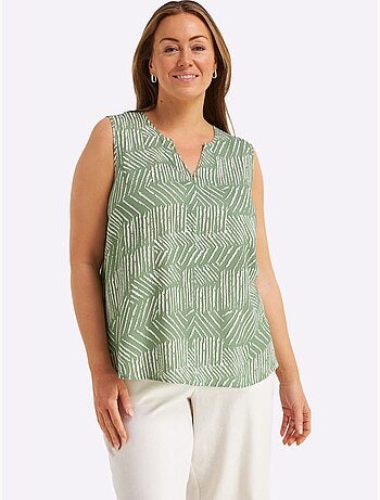 Débardeur Pure Viscose - Taille Standard - Sheego