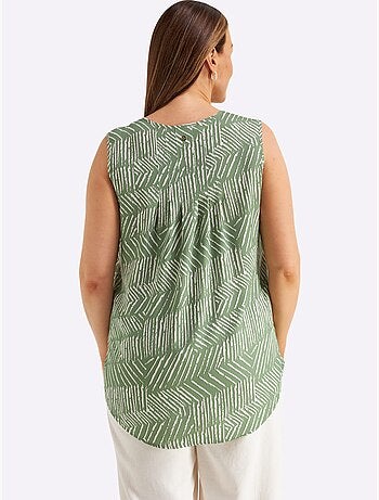 Débardeur Pure Viscose - Taille Standard - Sheego