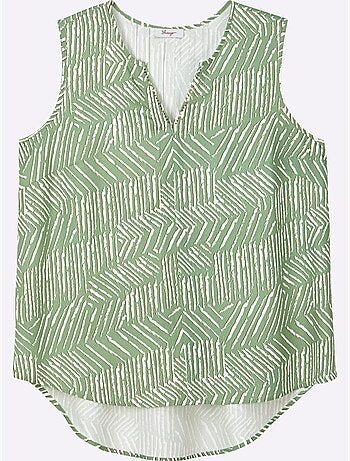 Débardeur Pure Viscose - Taille Standard - Sheego