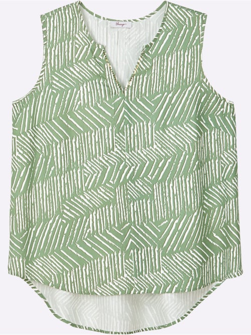 Débardeur Pure Viscose - Taille Standard - Sheego - Kiabi