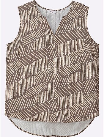 Débardeur Pure Viscose - Taille Standard - Sheego