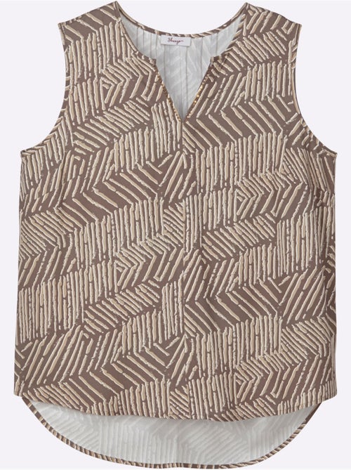 Débardeur Pure Viscose - Taille Standard - Sheego - Kiabi
