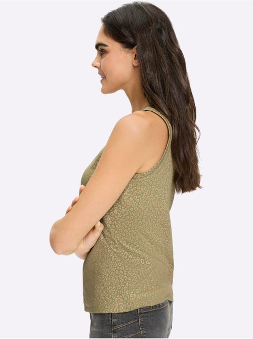 Débardeur Qualité Coton - Taille Standard - Helline - Kiabi Débardeur Qualité Coton - Taille Standard - Helline - Kiabi
