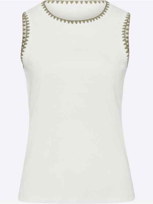 Débardeur Qualité Coton Doux Sur La Peau - Taille Standard - helline - Kiabi