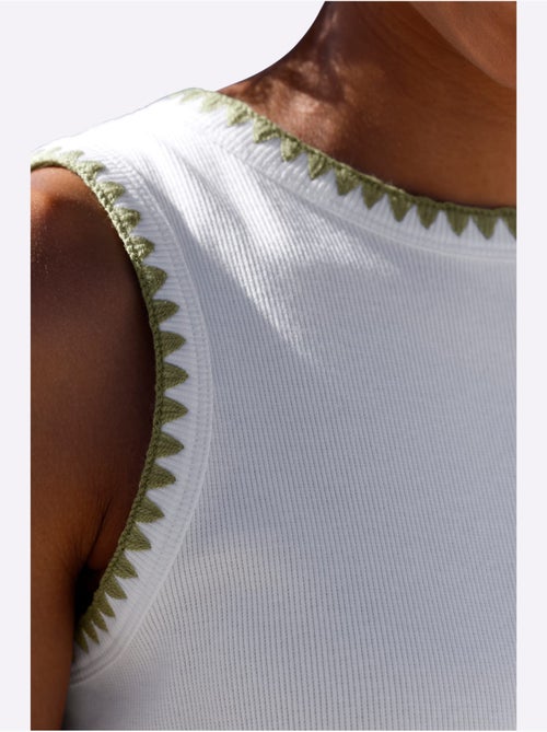 Débardeur Qualité Coton Doux Sur La Peau - Taille Standard - helline - Kiabi