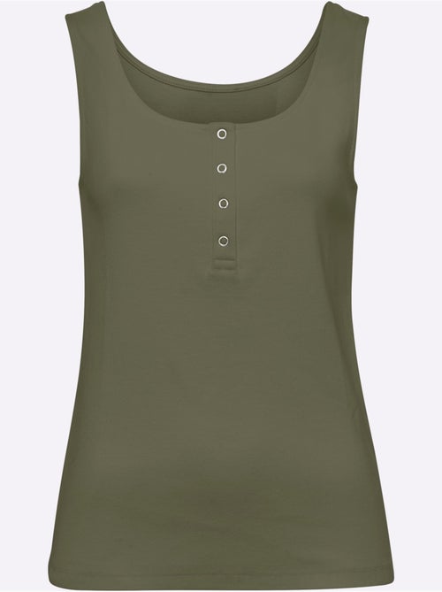 Débardeur Qualité Coton Doux Sur La Peau - Taille Standard - helline - Kiabi