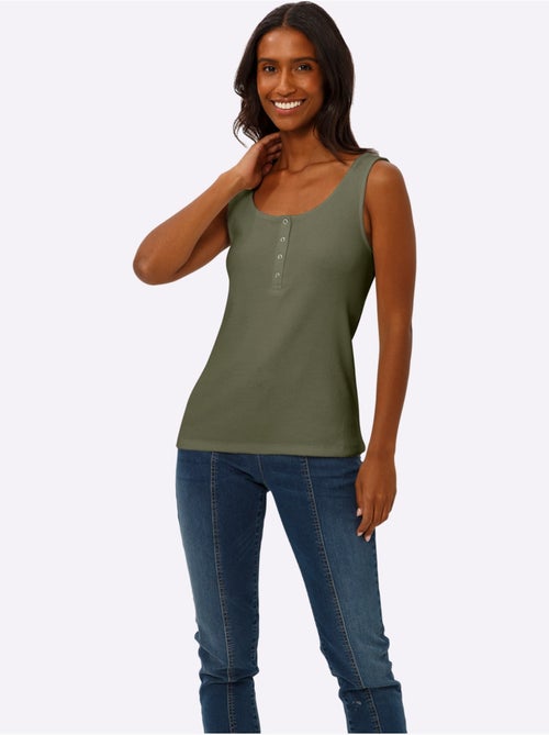 Débardeur Qualité Coton Doux Sur La Peau - Taille Standard - helline - Kiabi