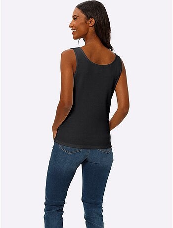 Débardeur Qualité Coton Doux Sur La Peau - Taille Standard - Helline