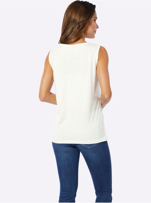 Débardeur Qualité Coton Doux Sur La Peau - Taille Standard - Moda Vilona - Kiabi Débardeur Qualité Coton Doux Sur La Peau - Taille Standard - Moda Vilona - Kiabi