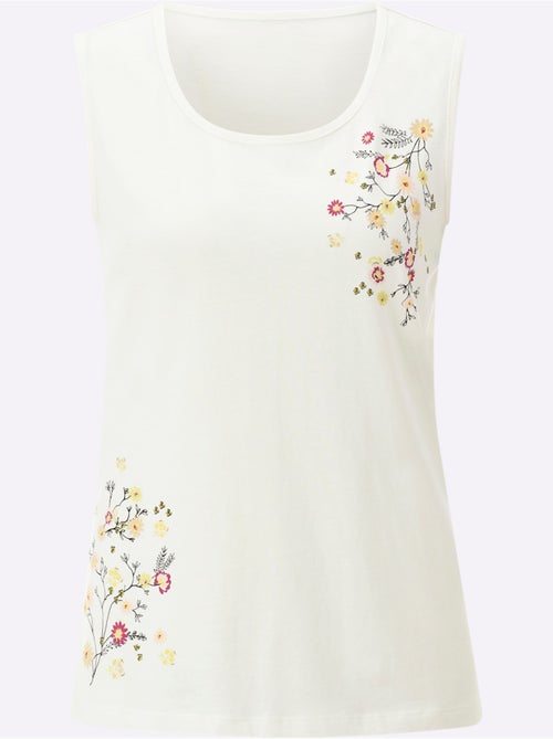 Débardeur Qualité Coton Doux Sur La Peau - Taille Standard - Moda Vilona - Kiabi Débardeur Qualité Coton Doux Sur La Peau - Taille Standard - Moda Vilona - Kiabi