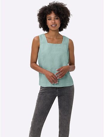 Débardeur Qualité Lyocell Estivale - Taille Standard - Helline