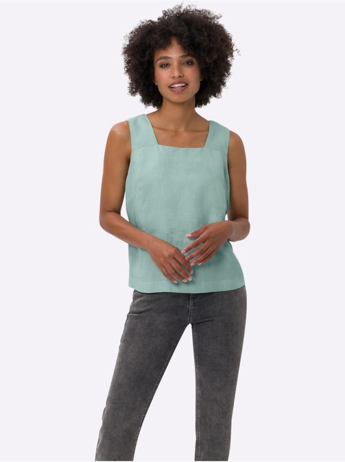 Débardeur Qualité Lyocell Estivale - Taille Standard - Helline - Kiabi