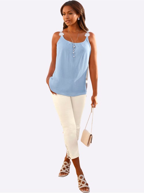 Débardeur Qualité Mousseline Fluide - Taille Standard - Witt - Kiabi Débardeur Qualité Mousseline Fluide - Taille Standard - Witt - Kiabi