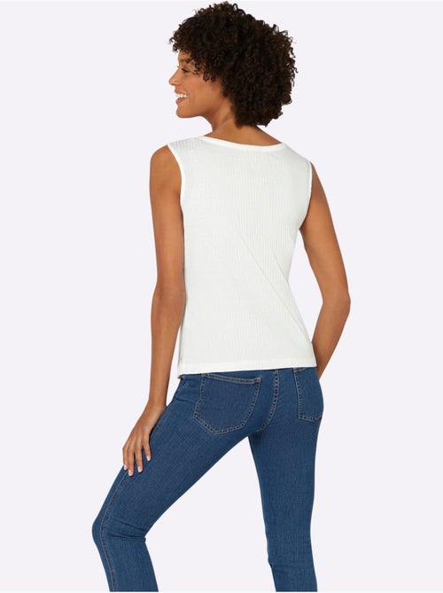 Débardeur Qualité Viscose Extensible Souple - Taille Standard - Witt - Kiabi Débardeur Qualité Viscose Extensible Souple - Taille Standard - Witt - Kiabi
