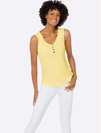 Débardeur qualité viscose extensible souple - taille standard - witt