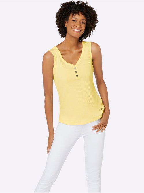 Débardeur Qualité Viscose Extensible Souple - Taille Standard - Witt - Kiabi Débardeur Qualité Viscose Extensible Souple - Taille Standard - Witt - Kiabi