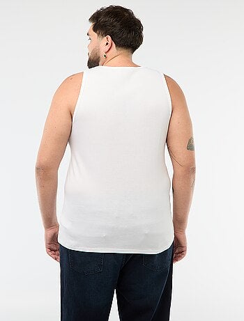 Débardeur regular en maille côtelée