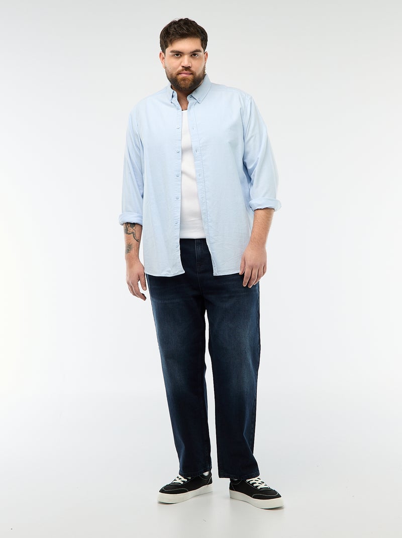 Débardeur regular en maille côtelée Blanc - Kiabi