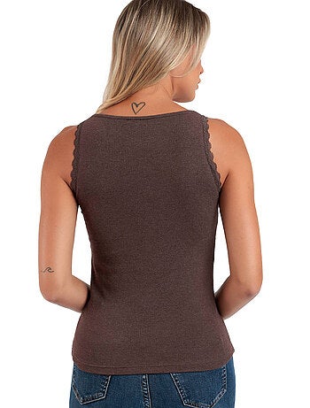 Débardeur Romantic Rib