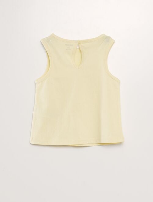 Débardeur Bébé Sport Noir Et Rose Taille S - Occasion Très Bon état